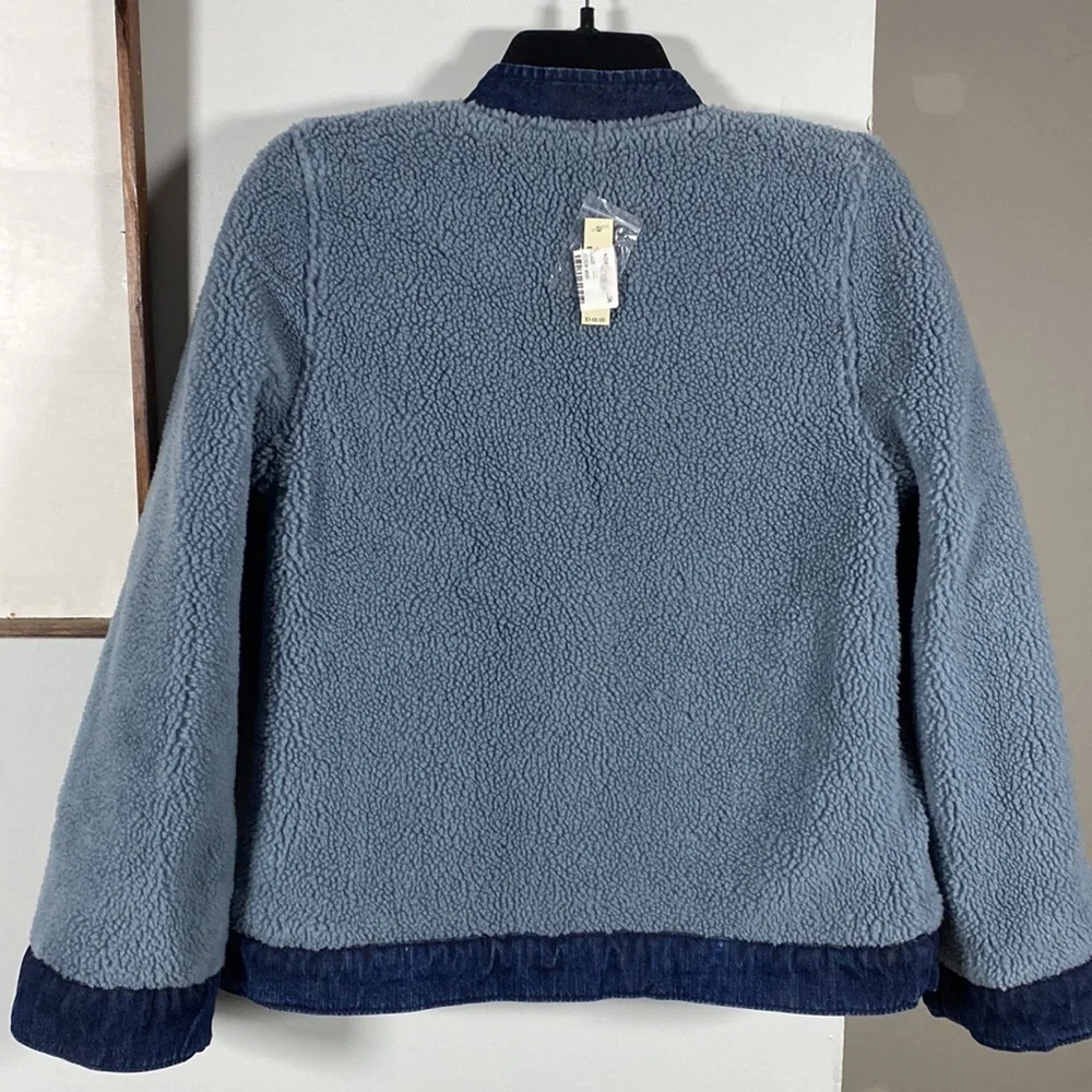 Madewell Reversible Denim Coat Jacket